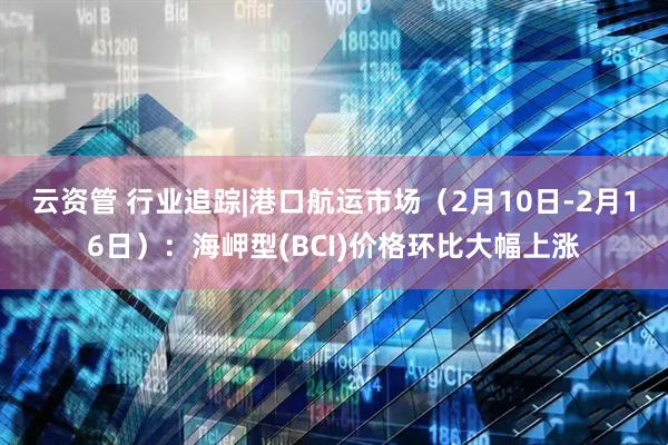 云资管 行业追踪|港口航运市场（2月10日-2月16日）：海岬型(BCI)价格环比大幅上涨